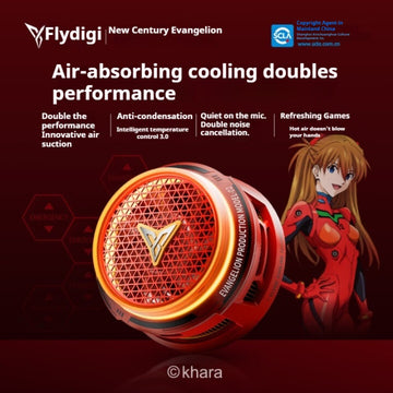 Flydigi B8X Cooler EVA Collaboration Edition Magnetic Semiconductor Cooling, Smart Temp Control & Ultra-Quiet Design